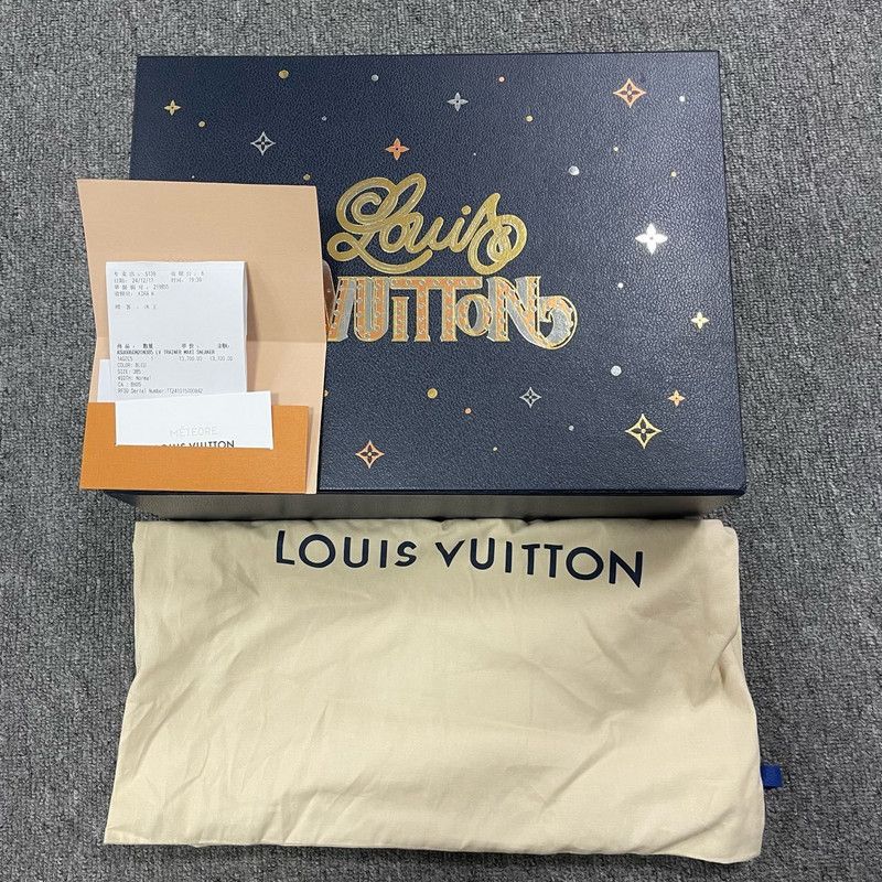 Louis Vuitton Louis Vuitton Trainer Maxi Low-Top Sneakers 0079 Size US 7.5 / EU 40-41 - 8 Thumbnail