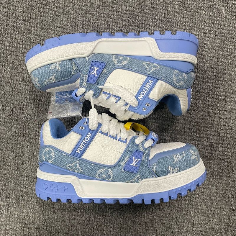 Louis Vuitton Louis Vuitton Trainer Maxi Low-Top Sneakers 0079 Size US 7.5 / EU 40-41 - 5 Thumbnail
