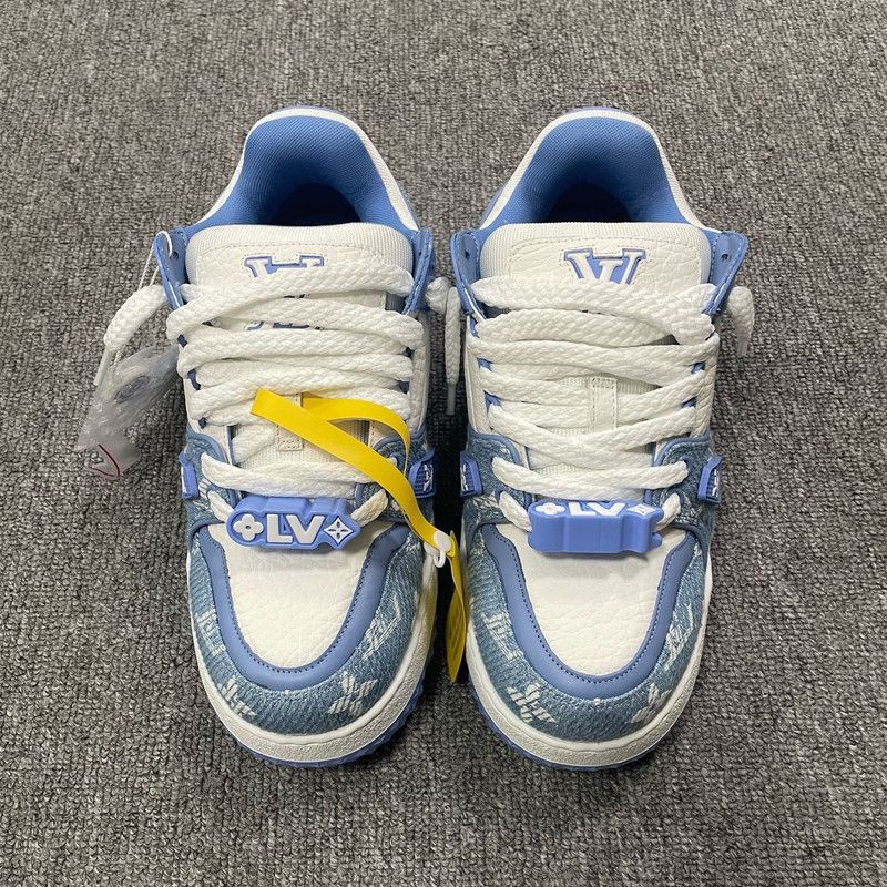 Louis Vuitton Louis Vuitton Trainer Maxi Low-Top Sneakers 0079 Size US 7.5 / EU 40-41 - 2 Thumbnail