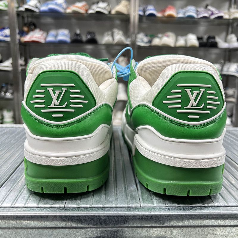 Louis Vuitton Louis Vuitton Trainer Maxi Low Sneakers in Green 0079 Size US 9 / EU 42 - 3 Thumbnail