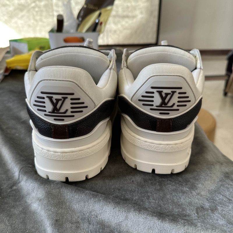 Louis Vuitton Louis Vuitton Trainer Maxi Low-Top Sneakers 0079 Size US 9.5 / EU 42-43 - 3 Thumbnail
