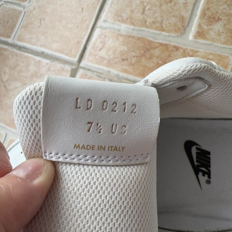 Louis Vuitton Nike x Louis Vuitton White Air Force 1 Low Sneakers 0079 Size US 8.5 / EU 41-42 - 5 Thumbnail