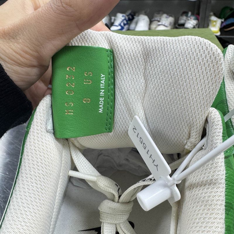Louis Vuitton Nike x Louis Vuitton Green Air Force 1 Low 0079 Size US 8 / EU 41 - 5 Thumbnail