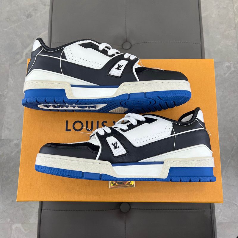 Louis Vuitton Louis Vuitton Trainer Low Fashion Sneakers for Men 0079 Size US 8.5 / EU 41-42 - 2 Thumbnail