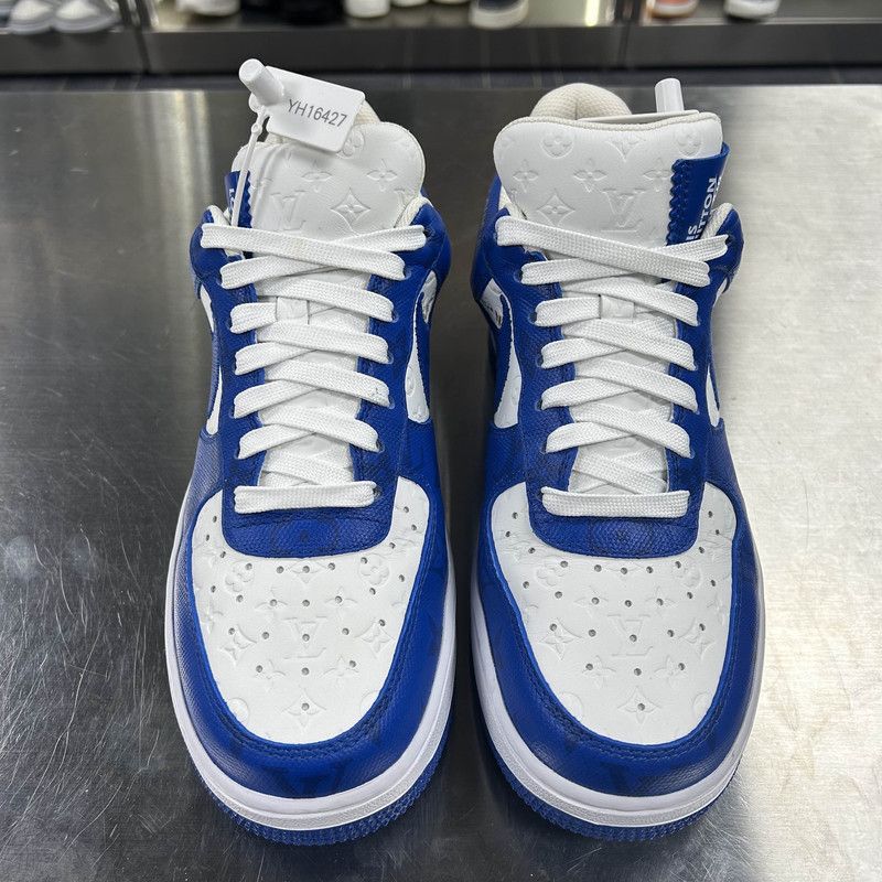Louis Vuitton Nike x Louis Vuitton Air Force 1 Sneakers 0079 Size US 6.5 / EU 39-40 - 2 Thumbnail