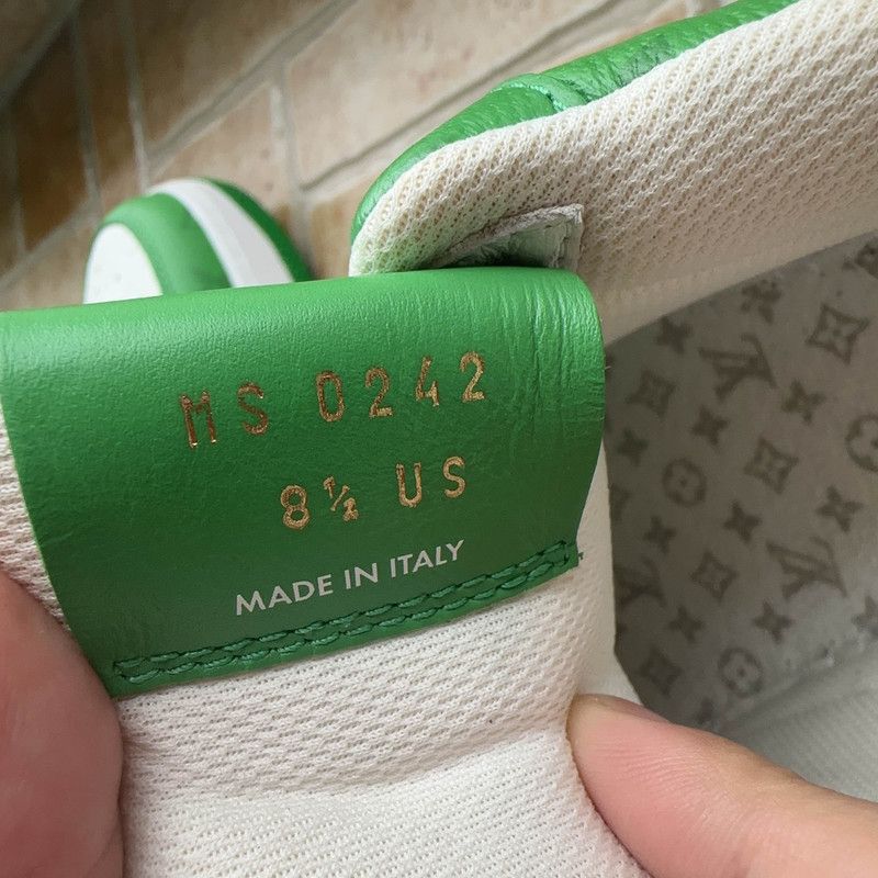 Louis Vuitton Nike x Louis Vuitton Air Force 1 Low Sneakers Green 0079 Size US 8.5 / EU 41-42 - 5 Thumbnail