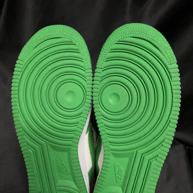 Louis Vuitton Nike x Louis Vuitton Air Force 1 Green Sneakers 0079 Size US 9.5 / EU 42-43 - 11 Thumbnail