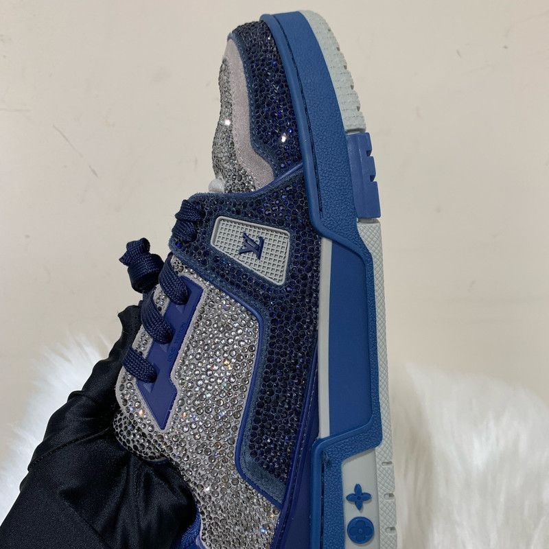 Louis Vuitton Louis Vuitton Colorful Sparkling Trainer Sneakers 0079 Size US 7.5 / EU 40-41 - 20 Thumbnail