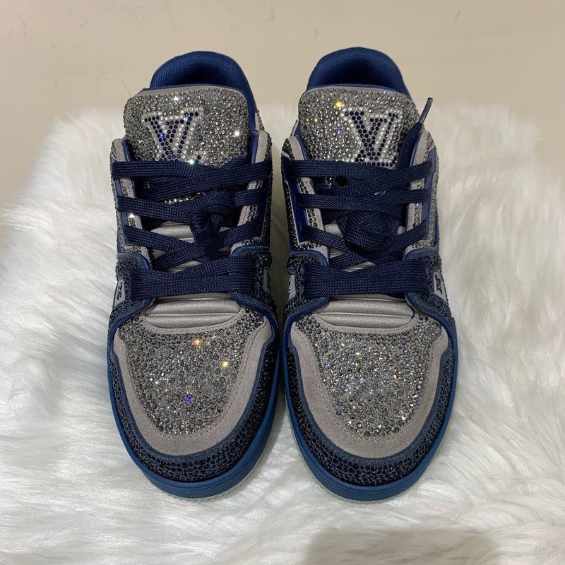 Louis Vuitton Louis Vuitton Colorful Sparkling Trainer Sneakers 0079 Size US 7.5 / EU 40-41 - 2 Thumbnail