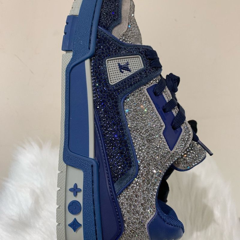 Louis Vuitton Louis Vuitton Colorful Sparkling Trainer Sneakers 0079 Size US 7.5 / EU 40-41 - 14 Thumbnail
