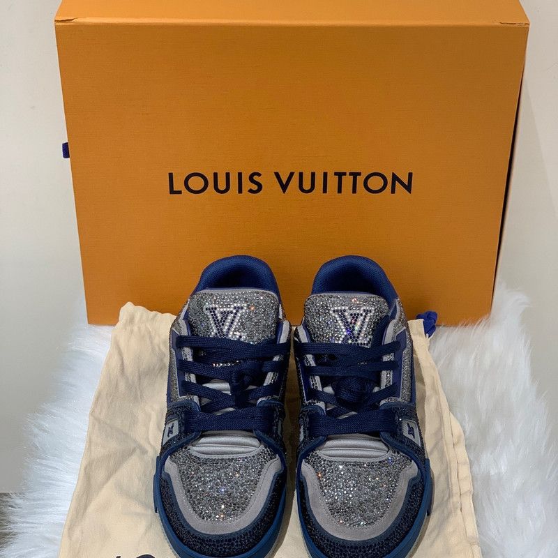 Louis Vuitton Louis Vuitton Colorful Sparkling Trainer Sneakers 0079 Size US 7.5 / EU 40-41 - 6 Thumbnail