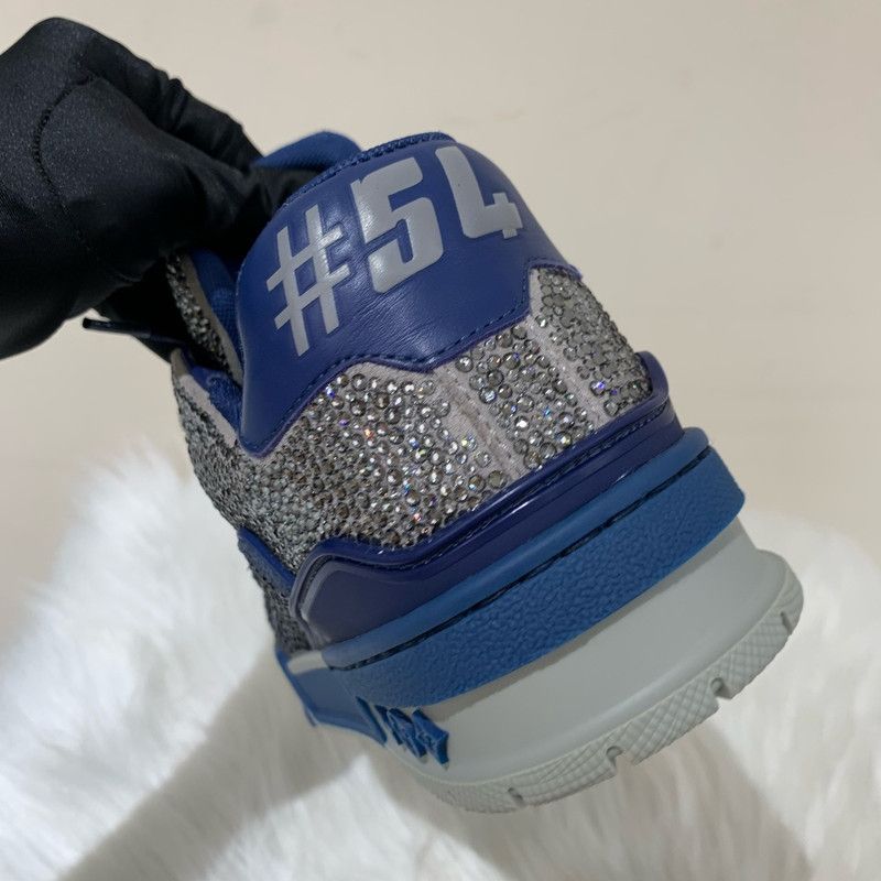 Louis Vuitton Louis Vuitton Colorful Sparkling Trainer Sneakers 0079 Size US 7.5 / EU 40-41 - 12 Thumbnail
