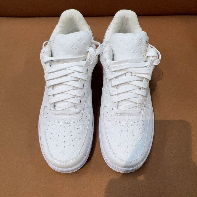 Louis Vuitton Louis Vuitton x Nike Air Force 1 Casual Sneakers 0079 Size US 9 / EU 42 - 2 Thumbnail