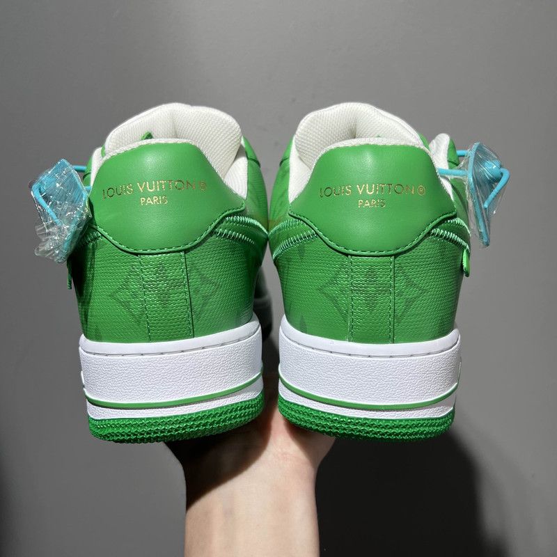Louis Vuitton Louis Vuitton Nike Air Force 1 Low Sneakers 0079 Size US 9.5 / EU 42-43 - 3 Thumbnail