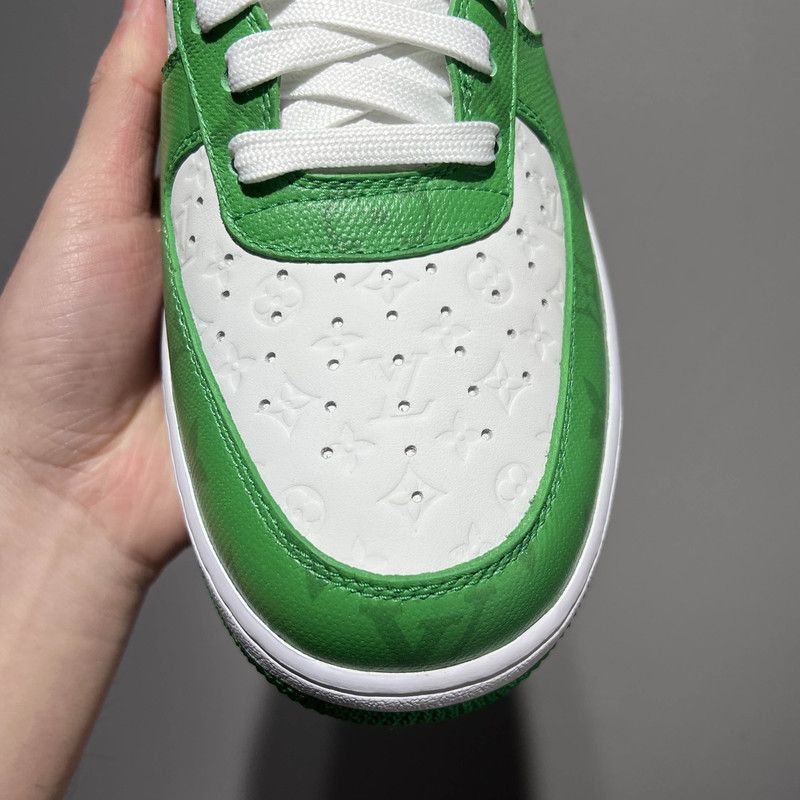 Louis Vuitton Louis Vuitton Nike Air Force 1 Low Sneakers 0079 Size US 9.5 / EU 42-43 - 10 Thumbnail