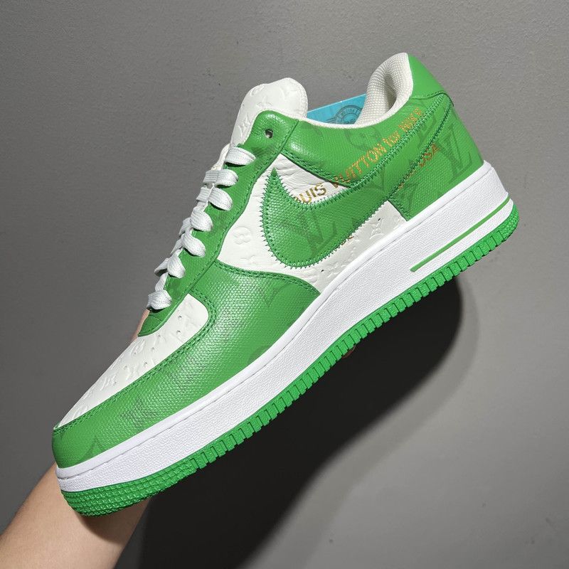 Louis Vuitton Louis Vuitton Nike Air Force 1 Low Sneakers 0079 Size US 9.5 / EU 42-43 - 12 Thumbnail