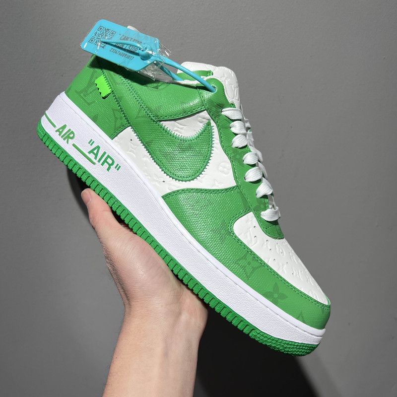 Louis Vuitton Louis Vuitton Nike Air Force 1 Low Sneakers 0079 Size US 9.5 / EU 42-43 - 13 Thumbnail
