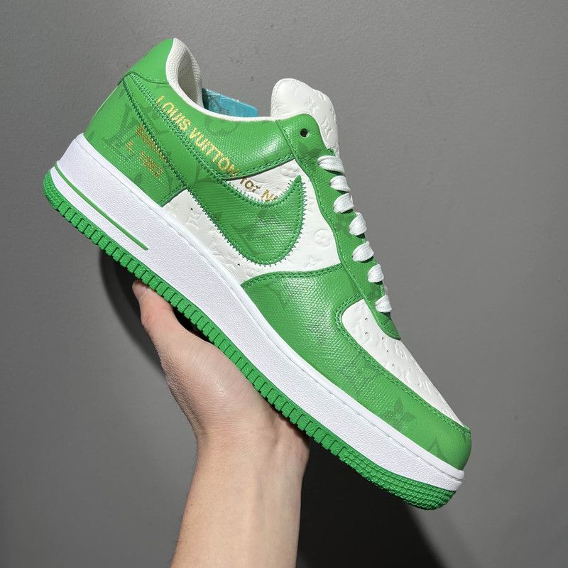 Louis Vuitton Louis Vuitton Nike Air Force 1 Low Sneakers 0079 Size US 9.5 / EU 42-43 - 6 Thumbnail