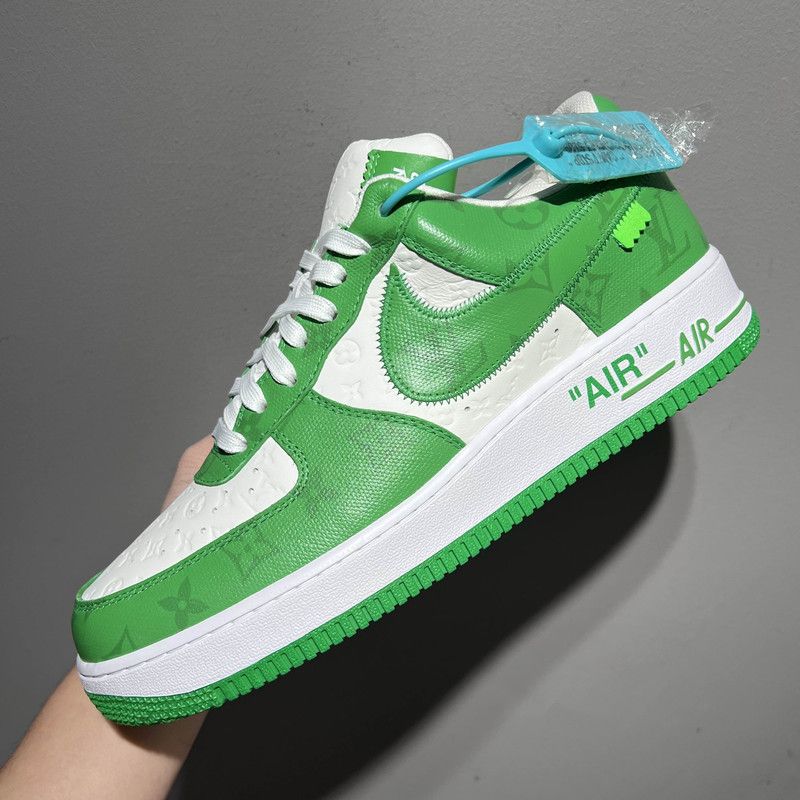 Louis Vuitton Louis Vuitton Nike Air Force 1 Low Sneakers 0079 Size US 9.5 / EU 42-43 - 7 Thumbnail