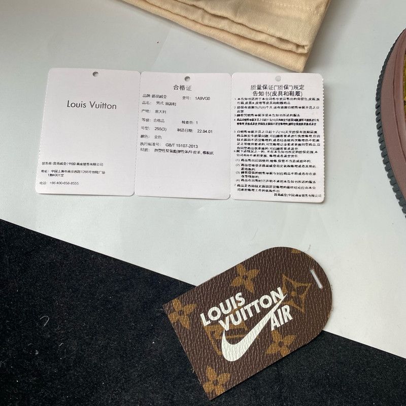 Louis Vuitton Louis Vuitton Nike Air Force 1 Low Sneakers 0079 Size US 7.5 / EU 40-41 - 5 Thumbnail