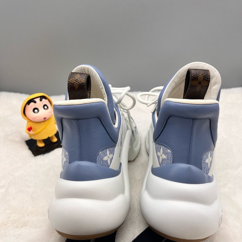 Louis Vuitton Louis Vuitton Archlight Denim Low-top Sneakers 0079 Size US 9 / IT 39 - 4 Thumbnail