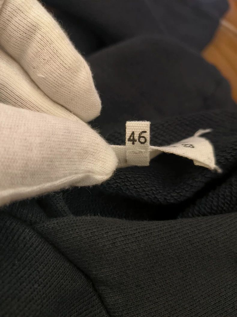 Maison Margiela Maison Margiela Black Logo Hoodie Size US M / EU 48-50 / 2 - 6 Thumbnail