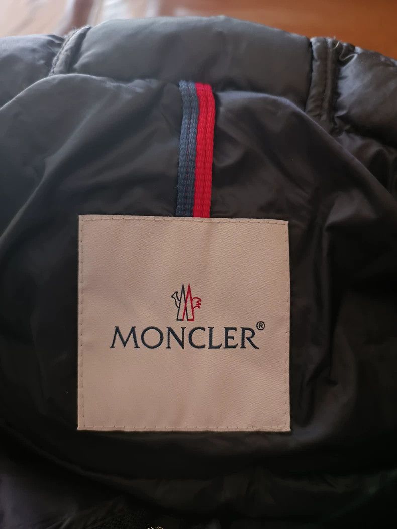 Moncler Moncler Down Jacket with Logo Stripes Size US M / EU 48-50 / 2 - 5 Thumbnail