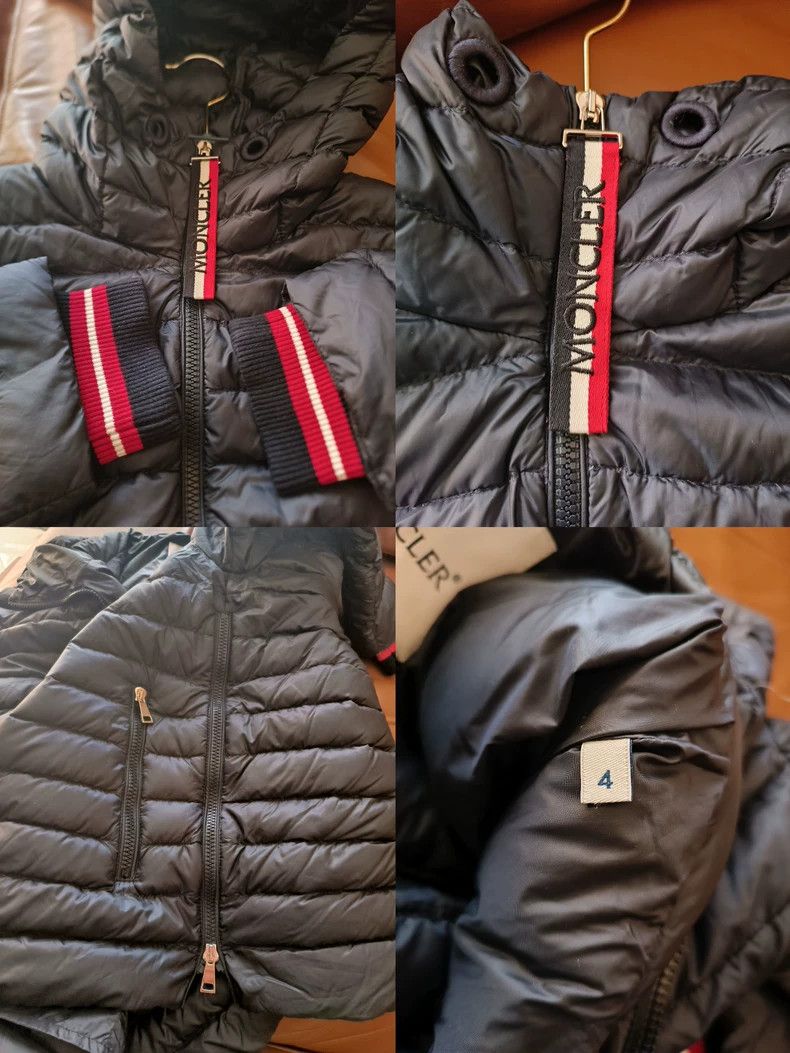 Moncler Moncler Down Jacket with Logo Stripes Size US M / EU 48-50 / 2 - 9 Thumbnail