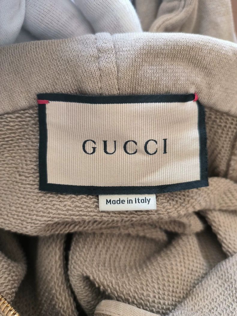 Gucci Gucci Half-Zip Hoodie with Red-Green Web LOGO Size US XS / EU 42 / 0 - 4 Thumbnail