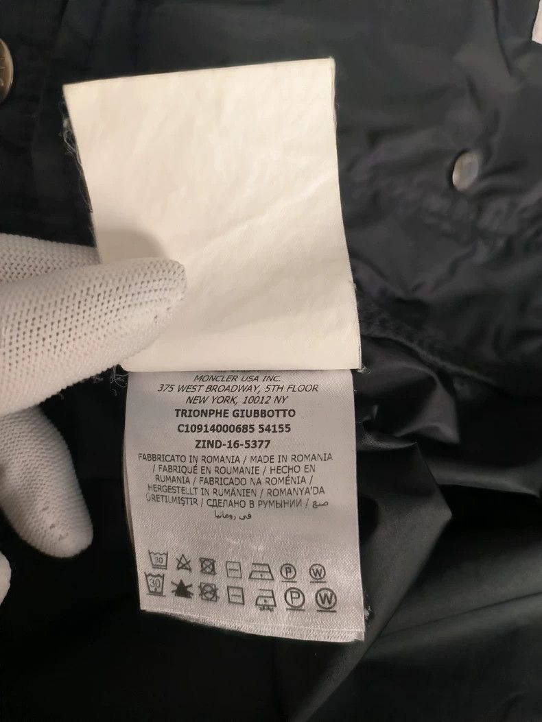 Moncler Moncler Men's Lightweight Lapel Jacket Black Size US M / EU 48-50 / 2 - 8 Thumbnail