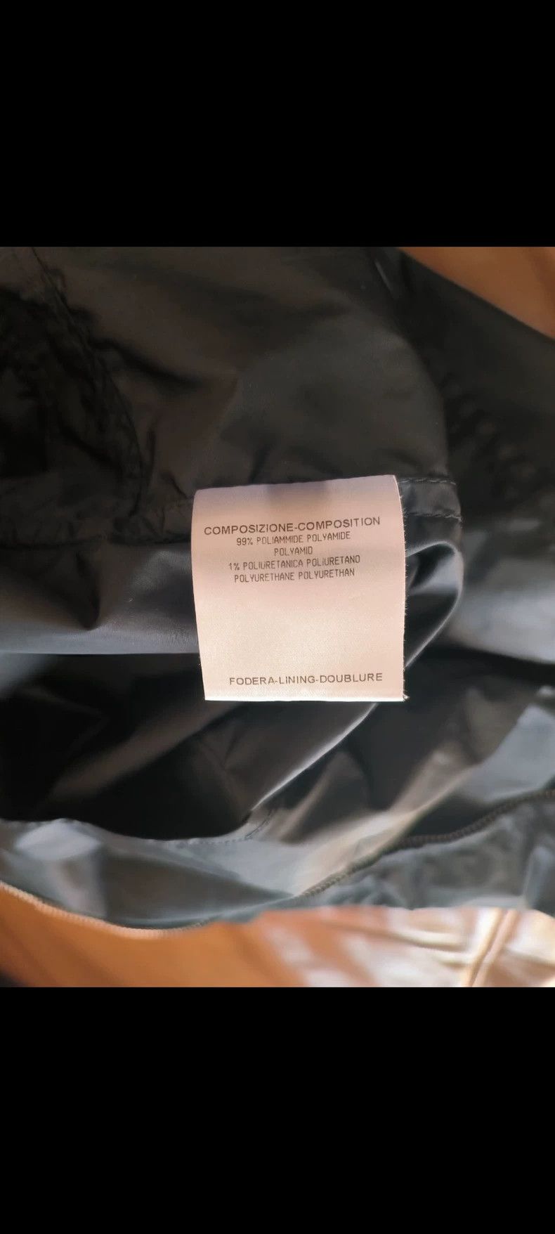 Gucci Gucci Black Windproof Nylon Jacket with Logo Size US L / EU 52-54 / 3 - 8 Thumbnail