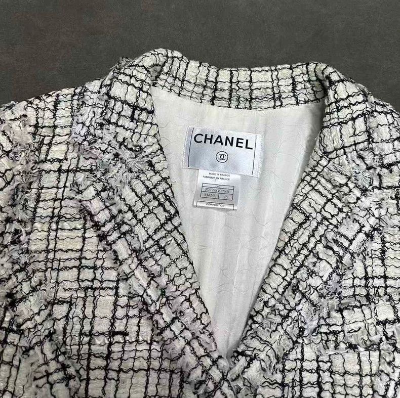 Chanel CHANEL Tweed Blazer Jacket Size US XL / EU 56 / 4 - 3 Thumbnail