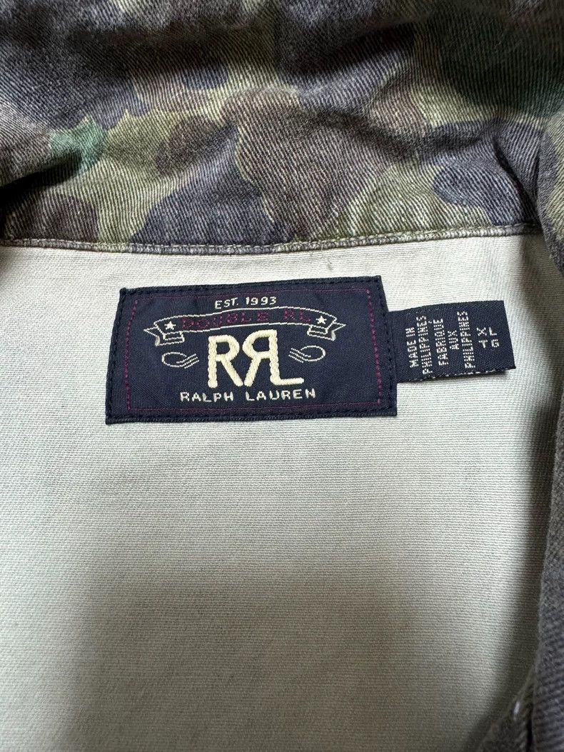 RRL Ralph Lauren RRL Vintage Washed Camo Jacket Size US XL / EU 56 / 4 - 3 Thumbnail