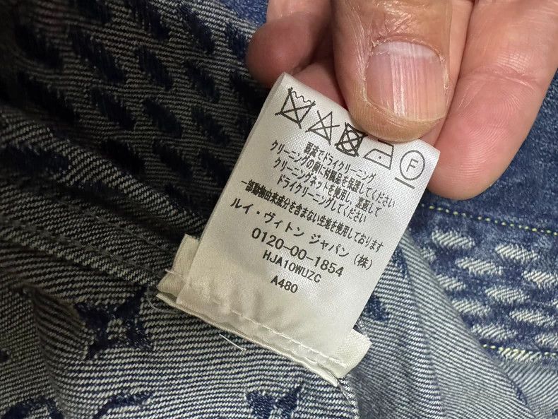 Louis Vuitton LV x Nigo Denim Jacket, New with Tags Size US L / EU 52-54 / 3 - 5 Thumbnail