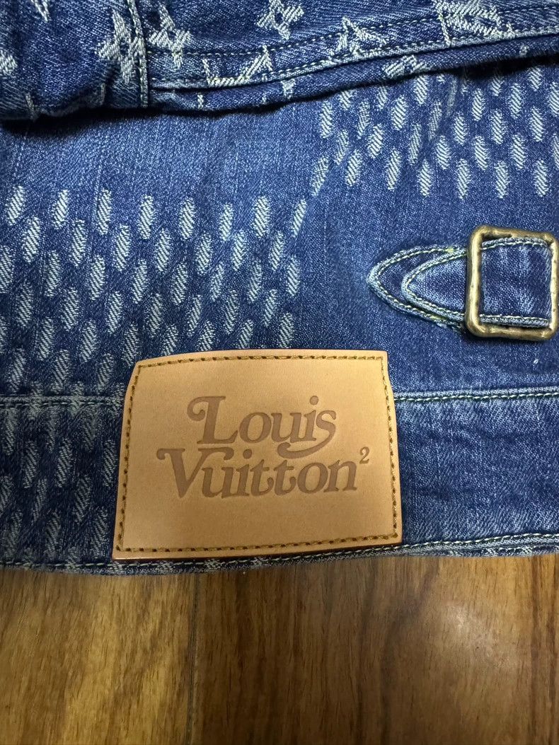 Louis Vuitton LV x Nigo Denim Jacket, New with Tags Size US L / EU 52-54 / 3 - 7 Thumbnail