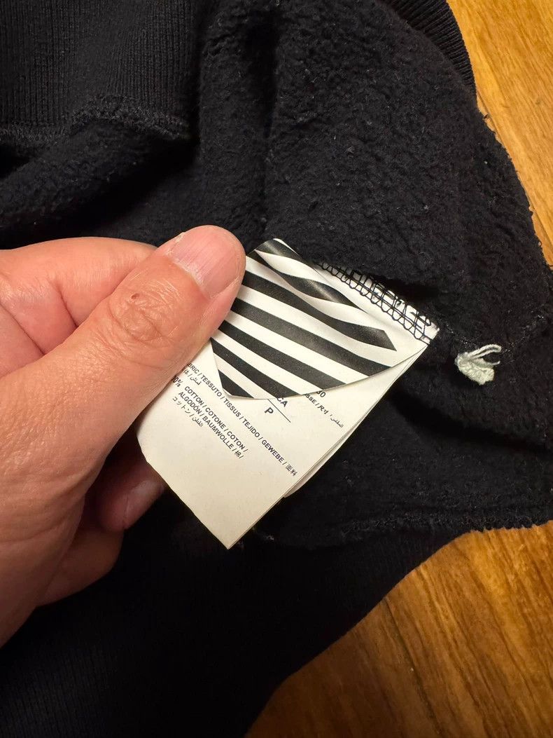 Vintage Off-White Printed Oversized Sweatshirt Size US S / EU 44-46 / 1 - 5 Thumbnail