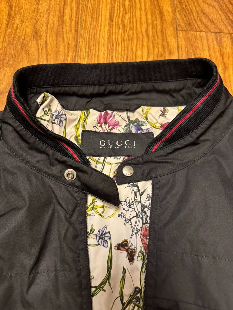 Gucci Gucci Black Short Jacket Size 50 Size US L / EU 52-54 / 3 - 3 Thumbnail