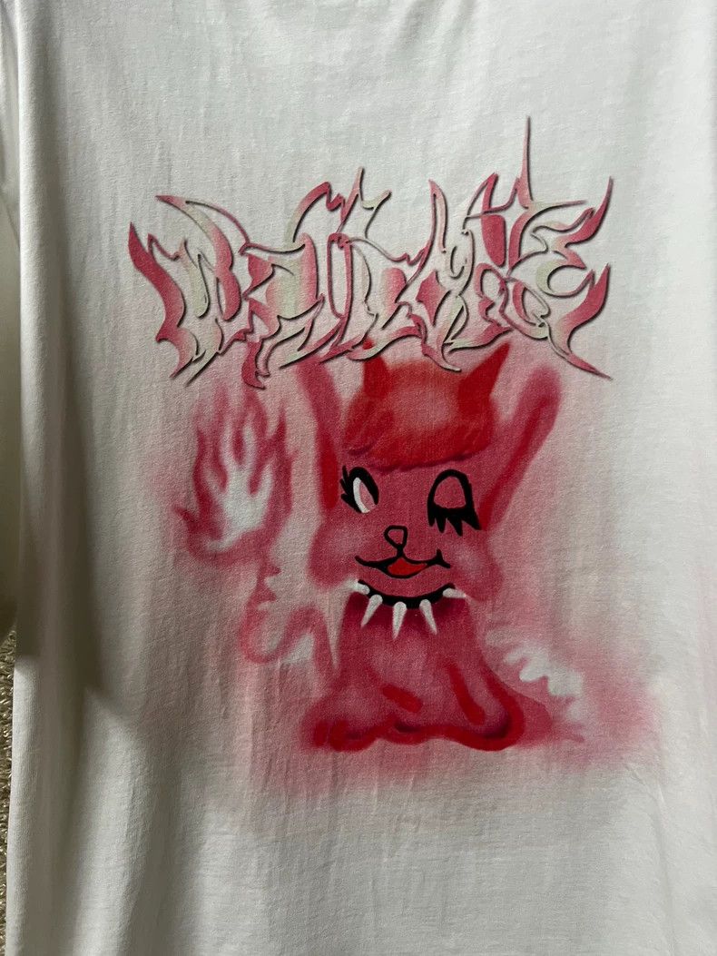 Vintage We11done Graphic Print Short Sleeve T-shirt Size US M / EU 48-50 / 2 - 2 Thumbnail