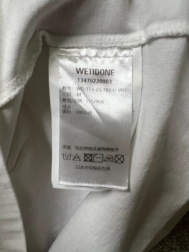 Vintage We11done Graphic Print Short Sleeve T-shirt Size US M / EU 48-50 / 2 - 5 Thumbnail