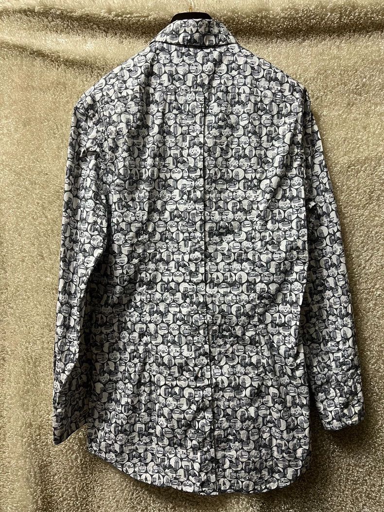 Dolce & Gabbana Dolce Gabbana Men's Floral Print Shirt Size US M / EU 48-50 / 2 - 4 Thumbnail