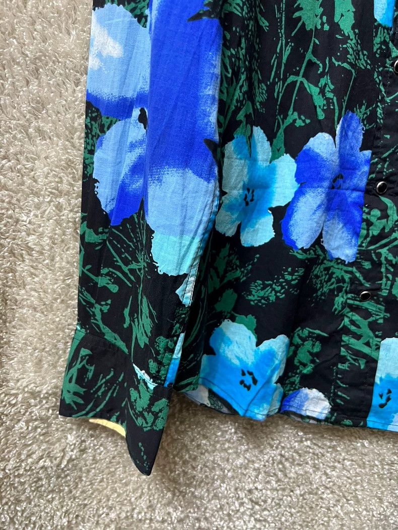 Vintage Raer Men's Floral Print Casual Shirt Size US L / EU 52-54 / 3 - 2 Thumbnail