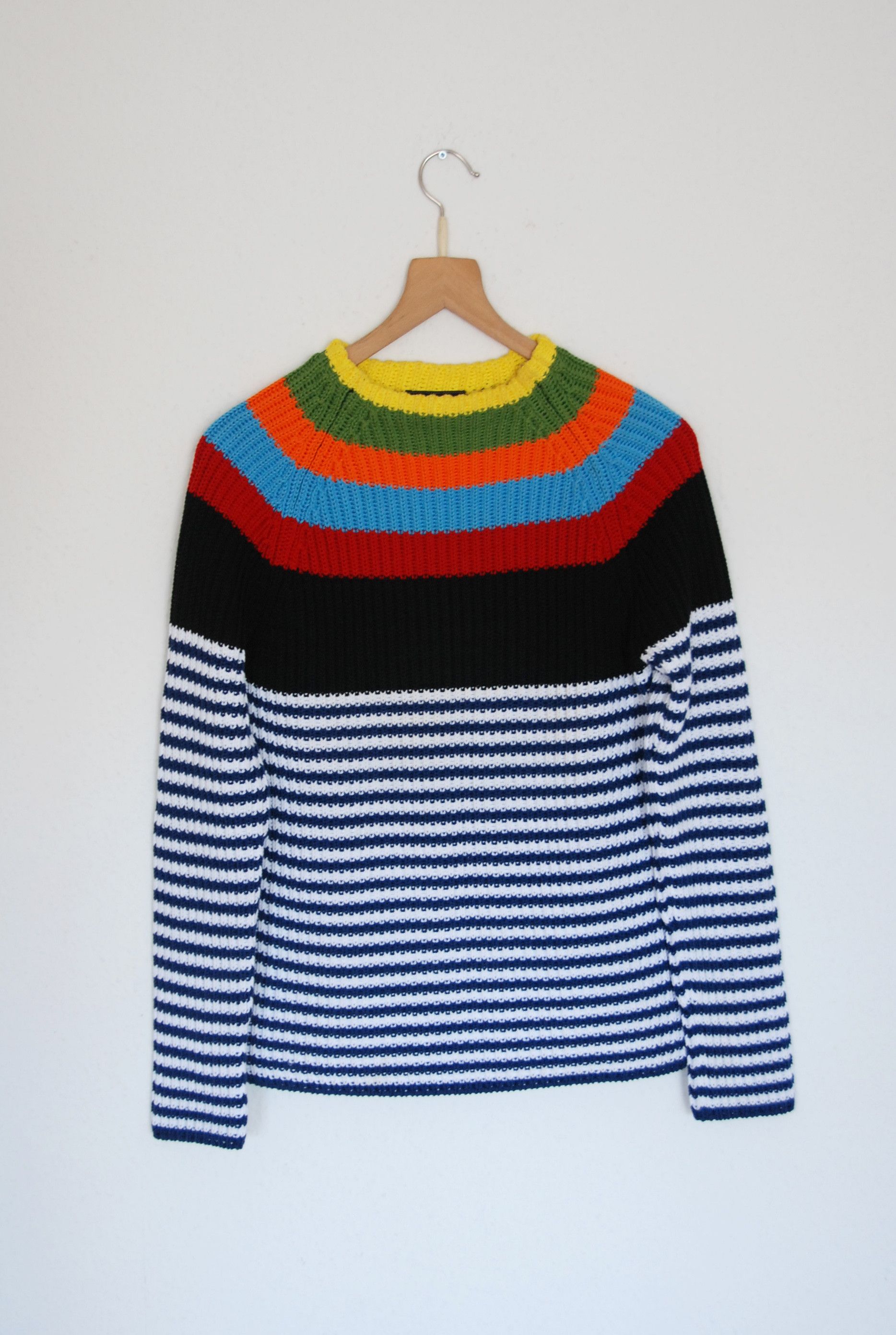 Prada Prada striped sweater runway SS2011 | Grailed