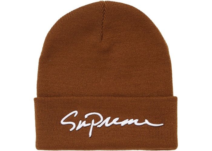 シュプリーム Supreme Classic Script Beanie Supreme New Era Script Beanie (FW22) - $40