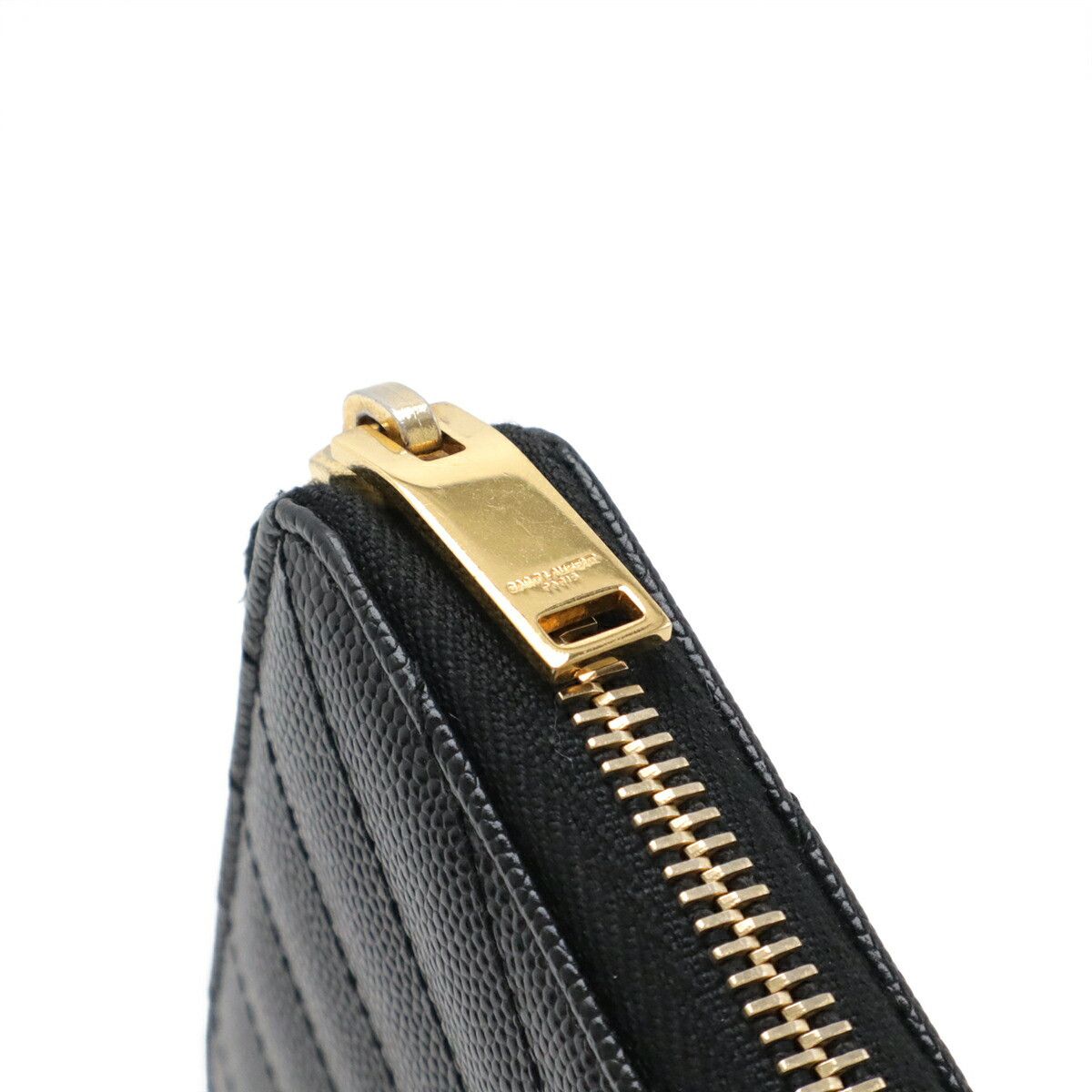 Yves Saint Laurent Yves Saint Laurent Saint Laurent Paris Cassandra Leather Wallet Leather Long Wallet DUTY FREE for USA Size ONE SIZE - 5 Thumbnail