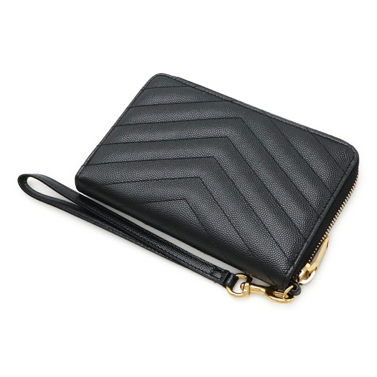 Yves Saint Laurent Yves Saint Laurent Saint Laurent Paris Cassandra Leather Wallet Leather Long Wallet DUTY FREE for USA Size ONE SIZE - 2 Thumbnail