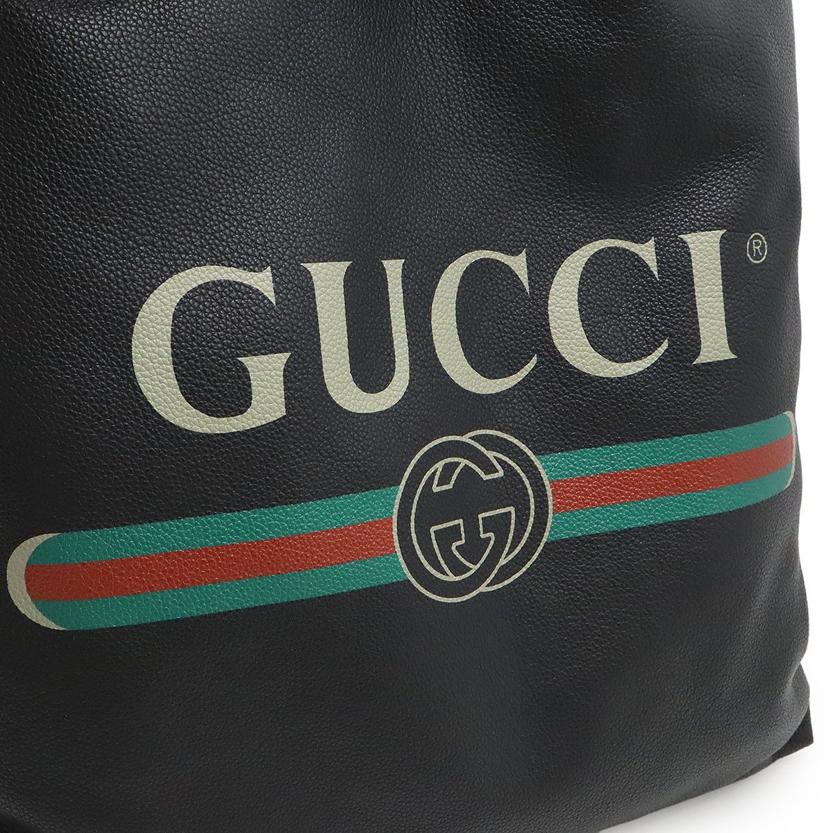 Gucci Gucci Gucci Gucci Print Leather Tote Bag Leather Tote Bag 572768 Size ONE SIZE - 7 Thumbnail