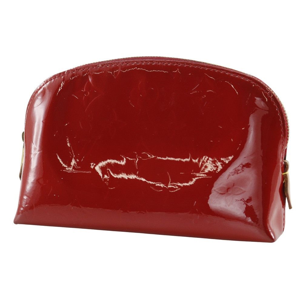 Louis Vuitton Louis Vuitton Louis Vuitton Pochette Cosmetique Monogram Vernis Pouch Enamel Vanity Bag M90009 Size ONE SIZE - 2 Thumbnail
