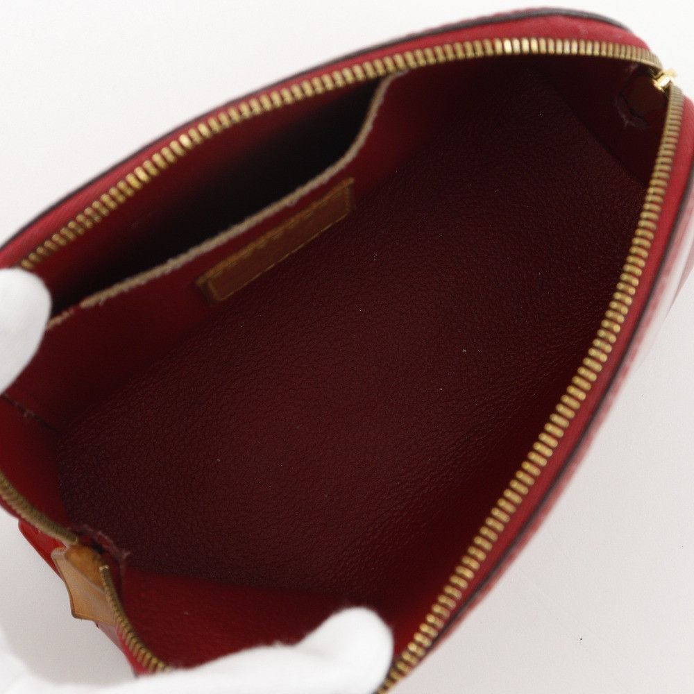 Louis Vuitton Louis Vuitton Louis Vuitton Pochette Cosmetique Monogram Vernis Pouch Enamel Vanity Bag M90009 Size ONE SIZE - 5 Thumbnail