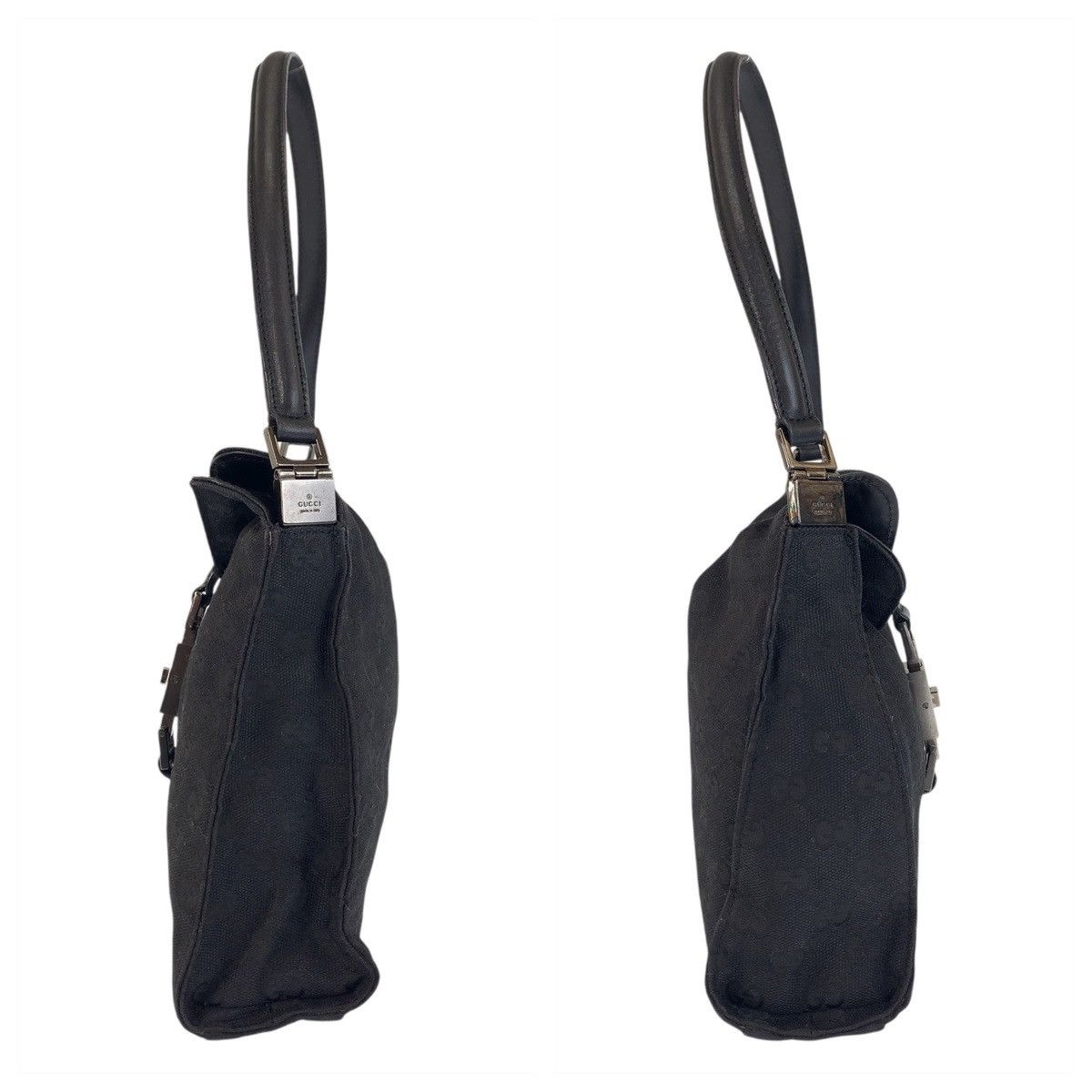 Gucci Gucci Gucci Jackie GG Canvas Leather Shoulder Bag Canvas Shoulder Bag 0013734 DUTY FREE for USA Size ONE SIZE - 5 Thumbnail