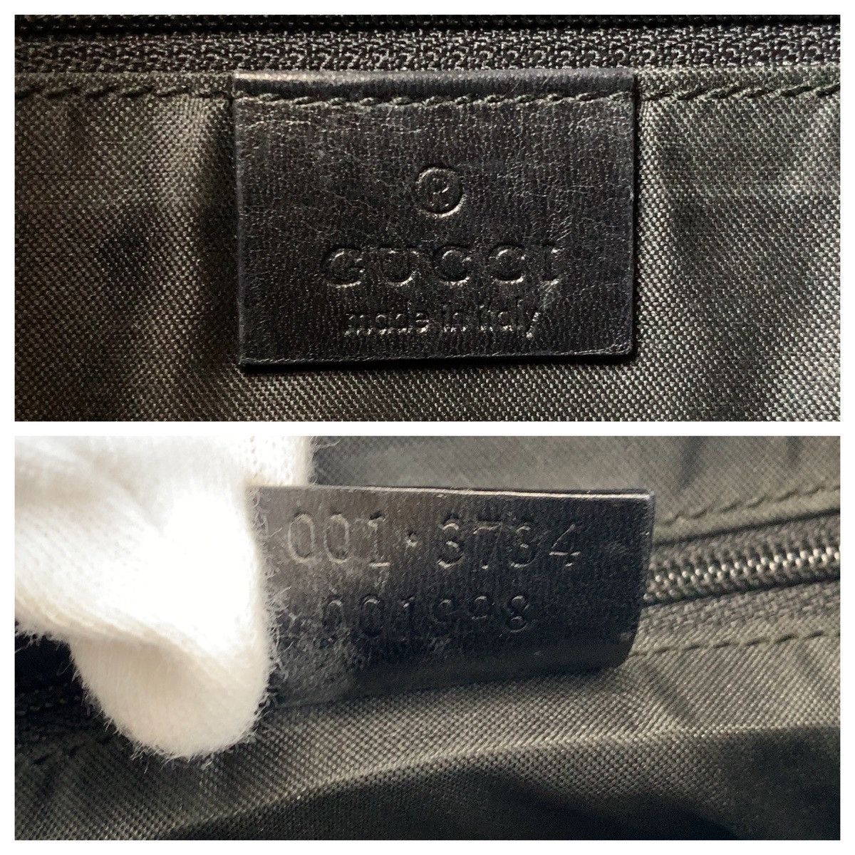 Gucci Gucci Gucci Jackie GG Canvas Leather Shoulder Bag Canvas Shoulder Bag 0013734 DUTY FREE for USA Size ONE SIZE - 9 Thumbnail